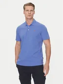 Koszulki męskie - Napapijri Polo Ealis NP0A4H8B Niebieski Regular Fit - miniaturka - grafika 1