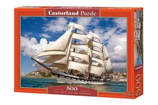Puzzle Tall Ship Leaving Harbour 500 - Puzzle - miniaturka - grafika 1