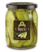 Pasztet i przetwory mięsne - Kowalewski Ogórek kanapkowy 540 ml - miniaturka - grafika 1