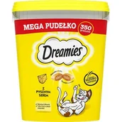 Przysmaki dla kotów - Dreamies Dreamies Megatub przysmaki dla kota Ser 2 x 350 g| Dostawa GRATIS od 89 zł + BONUS do pierwszego zamówienia - miniaturka - grafika 1