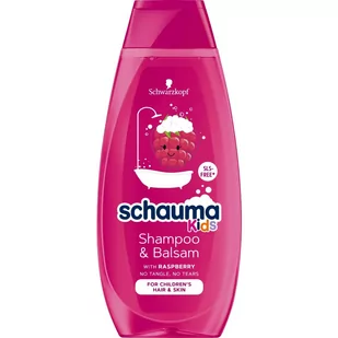 Schauma Schwarzkopf H KIDS SZAMP.Malinowy 400ml& - Kosmetyki kąpielowe dla dzieci - miniaturka - grafika 2