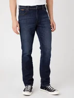 Spodnie męskie - Wrangler Texas Slim Męskie Spodnie Jeansowe Electric Rodeo W12S3521J-W32 L32 - miniaturka - grafika 1