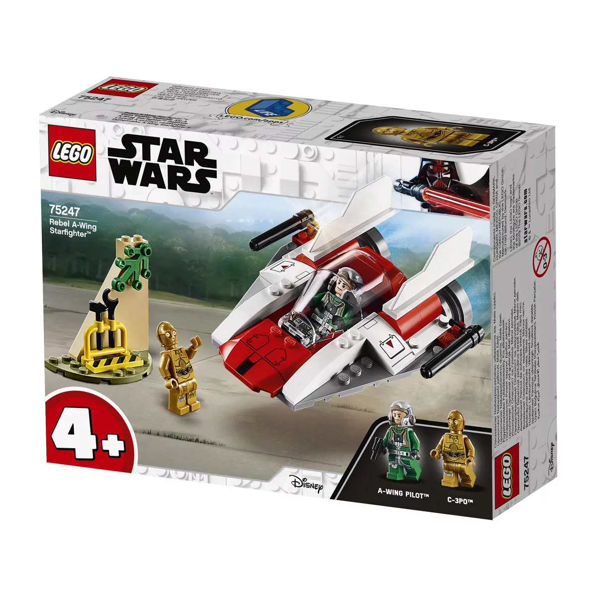 LEGO Star Wars Rebeliancki myśliwiec A-Wing 75247