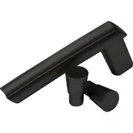 Akcesoria grzewcze - Klamka czarna (komplet) - miniaturka - grafika 1