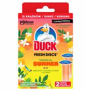 Środki do WC - Duck Fresh Discs Tropical Summer żelowe krążki 72ml - miniaturka - grafika 1