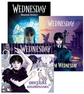Fantasy - Pakiet Wednesday. Adaptacja Sezonu 1, Jestem Wednesday, Wednesday. Oficjalna kolorowanka - Tehlor Kay Mejia, Dahlia Mourningrief - miniaturka - grafika 1