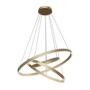 Maytoni Rim LED lampa wisząca 3-punktowa mosiądz MOD058PL-L100BS4K - Lampy sufitowe - miniaturka - grafika 2
