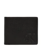 Portfele - Calvin Klein Portfel męski K50K512594 Czarny - miniaturka - grafika 1