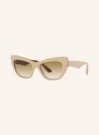 Okulary przeciwsłoneczne - Dolce & Gabbana Okulary Przeciwsłoneczne dg4417 beige - DOLCE & GABBANA - miniaturka - grafika 1