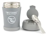 Butelki dla niemowląt - Twistshake termos na żywność Pastelowy szary - miniaturka - grafika 1