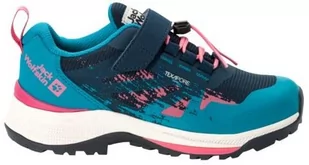 Jack Wolfskin Dzieci uniseks VILI HIKER TEXAPORE LOW K buty do chodzenia, dark sea, 39 EU - Buty dla chłopców - miniaturka - grafika 1