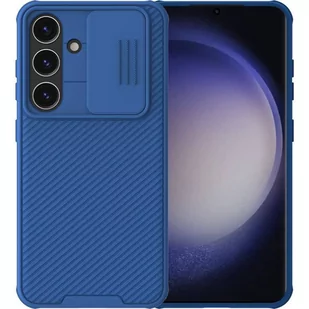 Etui SAMSUNG GALAXY S24 Nillkin CamShield Pro niebieskie - Etui i futerały do telefonów - miniaturka - grafika 2