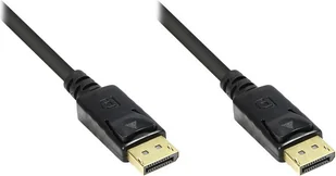 Good Connections Monitorkabel DisplayPort DisplayPort S/S 2,0m schwarz V 1.2 4810-020 - Kable komputerowe i do monitorów - miniaturka - grafika 1