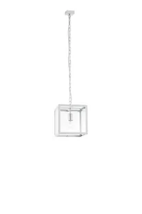 Kaspa LAMPA wisząca VITA S 10151103 rustykalna OPRAWA Zwis IP20 klatka chrom prz - Lampy sufitowe - miniaturka - grafika 1