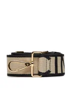 Paski - Coccinelle Wymienny pasek do torebki M21 Nastro Signature E3 M21 68 25 23 Beżowy - miniaturka - grafika 1