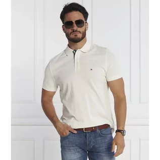 Koszule męskie - Tommy Hilfiger Polo GS CHECK PLACKET | Regular Fit - grafika 1