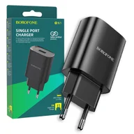 Ładowarki do telefonów - Szybka Ładowarka Sieciowa Borofone Usb 2.1A - miniaturka - grafika 1