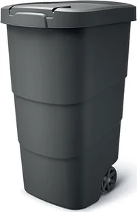 Kosz na śmieci Prosperplast Kosz ogrodowy WHEELER 110 L Czarny recykling - Kosze na śmieci - miniaturka - grafika 1