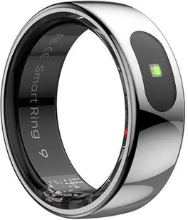 Smart RING PRO srebrny, t�tno, saturacja, monitor snu, aktywno��, roz 11, Powerton - Smartband - miniaturka - grafika 1