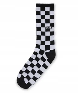 Skarpetki Vans CHECKER CREW II VN0A3H3NHU0 B/W OS - Skarpetki męskie - miniaturka - grafika 1