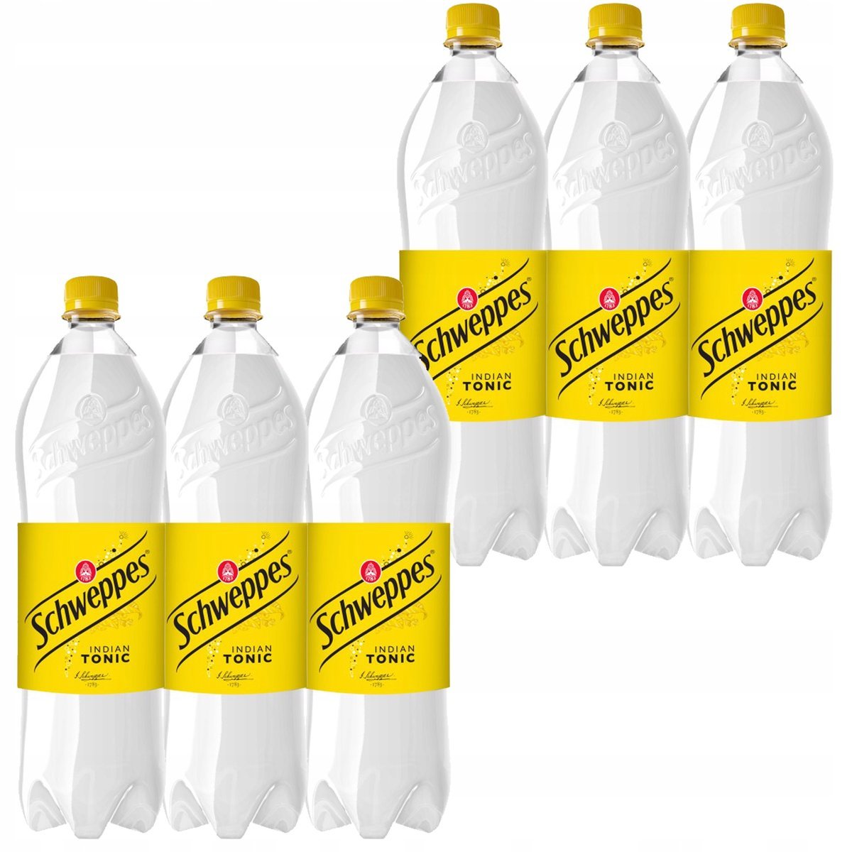 Schweppes Indian Tonic Napój gazowany 1,35 l x 6 sztuk