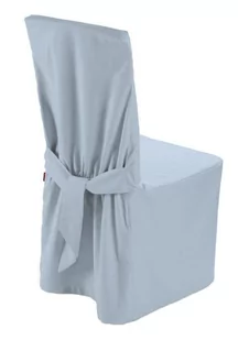 Dekoria Sukienka na krzesło pastelowy niebieski 45x94 cm Loneta 580-133-35 - Meble modułowe i akcesoria - miniaturka - grafika 1