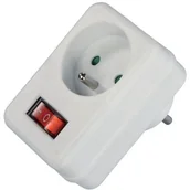 Listwy zasilające - Gniazdo sieciowe HAMA Z wyłącznikiem P2223776 - miniaturka - grafika 1