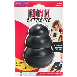 Kong Extreme, kolor czarny - XL - Zabawki dla psów - miniaturka - grafika 1