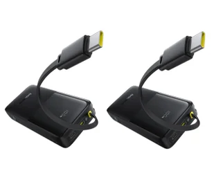 Baseus Dwupak Bipow 2 Digital Display 20000mAh 20W Czarny - Powerbanki - miniaturka - grafika 1