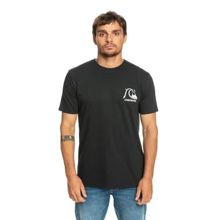 Męska Koszulka z krótkim rękawem QUIKSILVER THEORIGINALTEE TEES EQYZT07239-KVJ0 – Czarny - Koszulki męskie - miniaturka - grafika 1