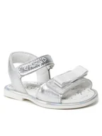Buty dla dziewczynek - Primigi Sandały 1912522 M Srebrny - miniaturka - grafika 1