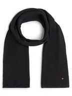 Apaszki i szaliki męskie - Tommy Hilfiger Szalik męski Mężczyźni Bawełna szary jednolity, ONE SIZE - miniaturka - grafika 1