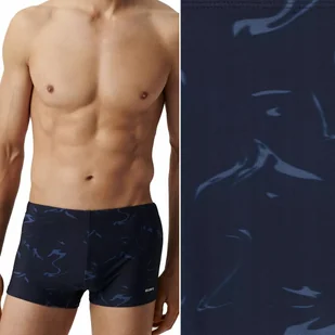 Bokserki Kąpielowe Męskie ATLANTIC Kąpielówki Dopasowane Szybkoschnące - M - Kąpielówki męskie - miniaturka - grafika 1