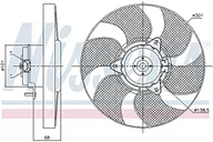 Wentylatory chłodnicy - NISSENS Wentylator, chłodzenie silnika NISSENS 85900 85900 - miniaturka - grafika 1