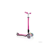 Hulajnogi - Hulajnoga 3-kołowa Globber Elite Prime 444-810 Deep Pink świecące kółka - miniaturka - grafika 1