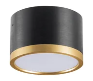 Lampy sufitowe - LED Plafon MIRELLA 1xGX53/6W/230V czarny/złoty - miniaturka - grafika 1