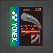 Badminton - Naciąg do rakiety tenisowej Yonex POLY TOUR STRIKE set. 12 m. black 1,25 mm. - miniaturka - grafika 1