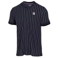 Koszulki męskie - Koszulka sportowa męska Fila Stripes - miniaturka - grafika 1