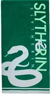 Okrycia kąpielowe dla dzieci - DUŻY Ręcznik plażowy 70x140 Harry Potter Slytherin bawełniany - miniaturka - grafika 1