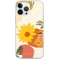 Etui i futerały do telefonów - Etui do Apple IPHONE 11 PRO Kwiaty 015 Babaco Nadruk pełny Beżowy - miniaturka - grafika 1