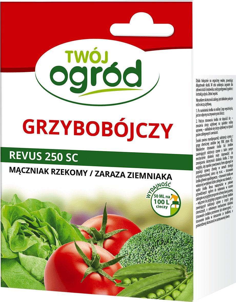 Revus 250 SC mandipropamid Twój Ogród - środek grzybobójczy 50ml