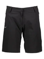 Spodnie sportowe damskie - Salewa Szorty funkcyjne "Talvena" w kolorze czarnym - miniaturka - grafika 1