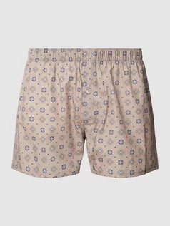 Majtki męskie - Bokserki ze wzorem w kratę model ‘Fancy Woven Boxer’ - grafika 1