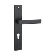 Klamki - Klamka QUBIK czarny PZ72 - miniaturka - grafika 1