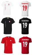 Koszulki sportowe męskie - Koszulka Polska Przemek FRANKOWSKI 19 - miniaturka - grafika 1
