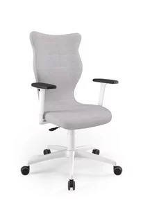 Fotel biurowy, krzesło biurowe Entelo, Krzesło obrotowe Perto Plus Castel 03 rozm. 7, Szary - Fotele i krzesła biurowe - miniaturka - grafika 1
