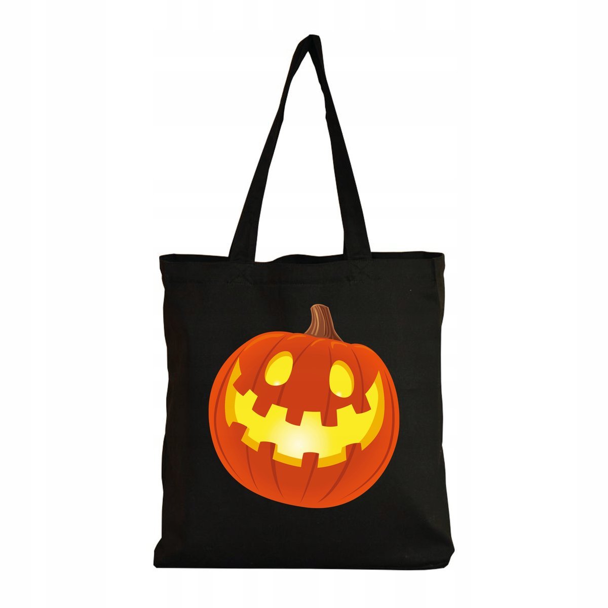 Eko Torba na ramię Zakupy Shopper Torebka Bawełniana Dynia Halloween #6