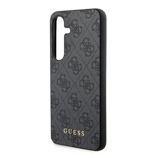 Guess GUHCS24SG4GFGR S24 S921 czarny/black hardcase 4G Metal Gold Logo - Etui i futerały do telefonów - miniaturka - grafika 6