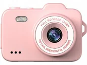 Aparaty Cyfrowe - XREC X8 12MP Breloczek Różowy - miniaturka - grafika 1