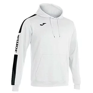 Joma Męska bluza z kapturem Championship IV, biały i czarny, XXXXXXS - Bluzy męskie - miniaturka - grafika 1